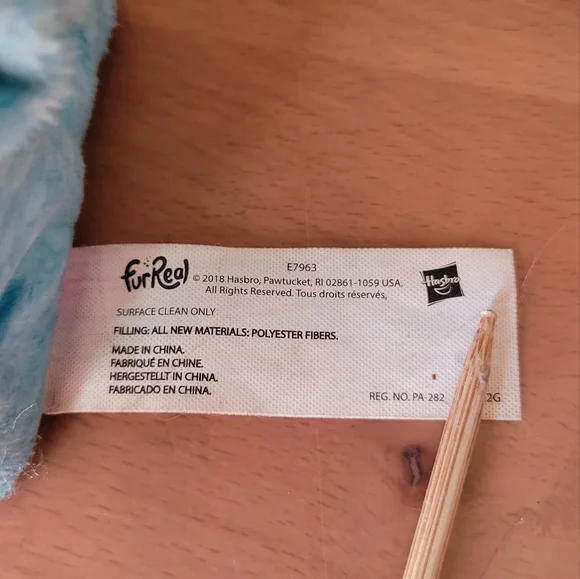 2014 FurReal Hoppin' Topper HASBRO Interactive Plush Pet Triceratops Dinosaur - Picture 11 of 13